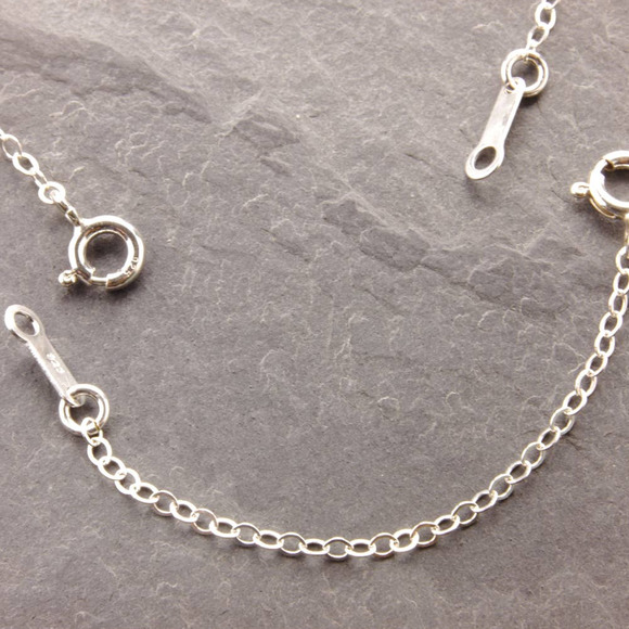 Megu's Attic Jewelry - 2" Sterling Silver Necklace Extender (SKU1301-1df)